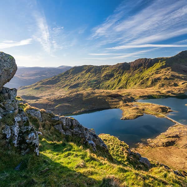 Welsh mountain range